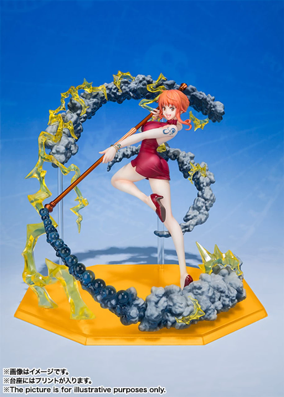 Bandai Figuarts Zero Nami -Black Ball- PVC Figure - Image 3