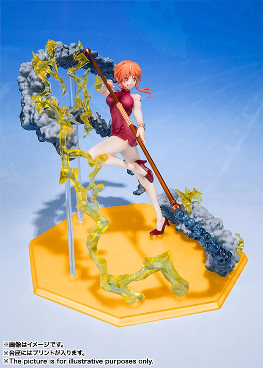 Bandai Figuarts Zero Nami -Black Ball- PVC Figure - Image 4
