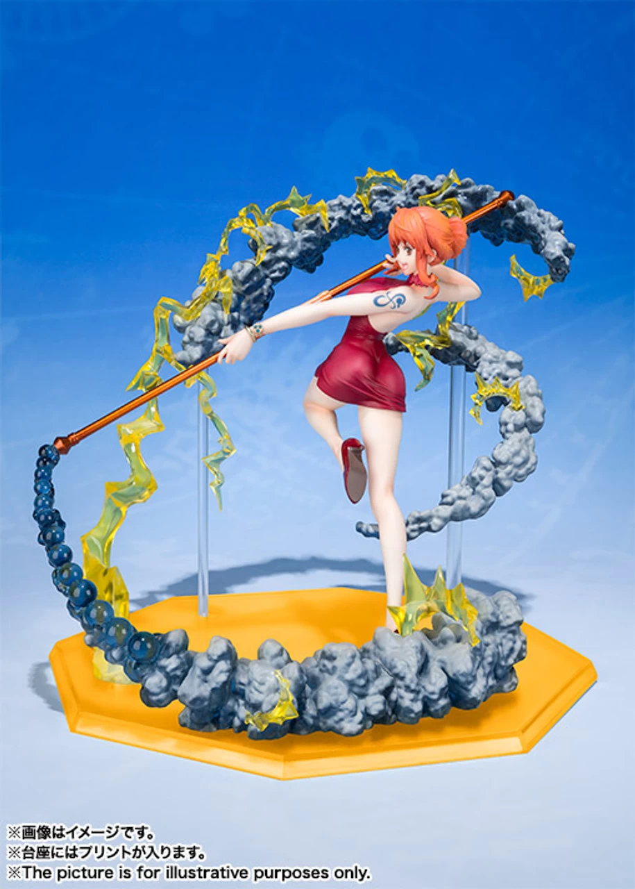 Bandai Figuarts Zero Nami -Black Ball- PVC Figure - Image 6