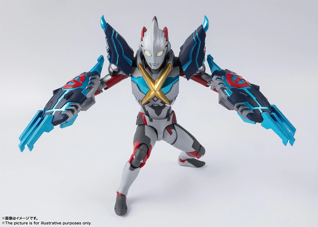 Bandai S.H.Figuarts Ultraman X & Gomora Armor Set Action Figure - Image 8