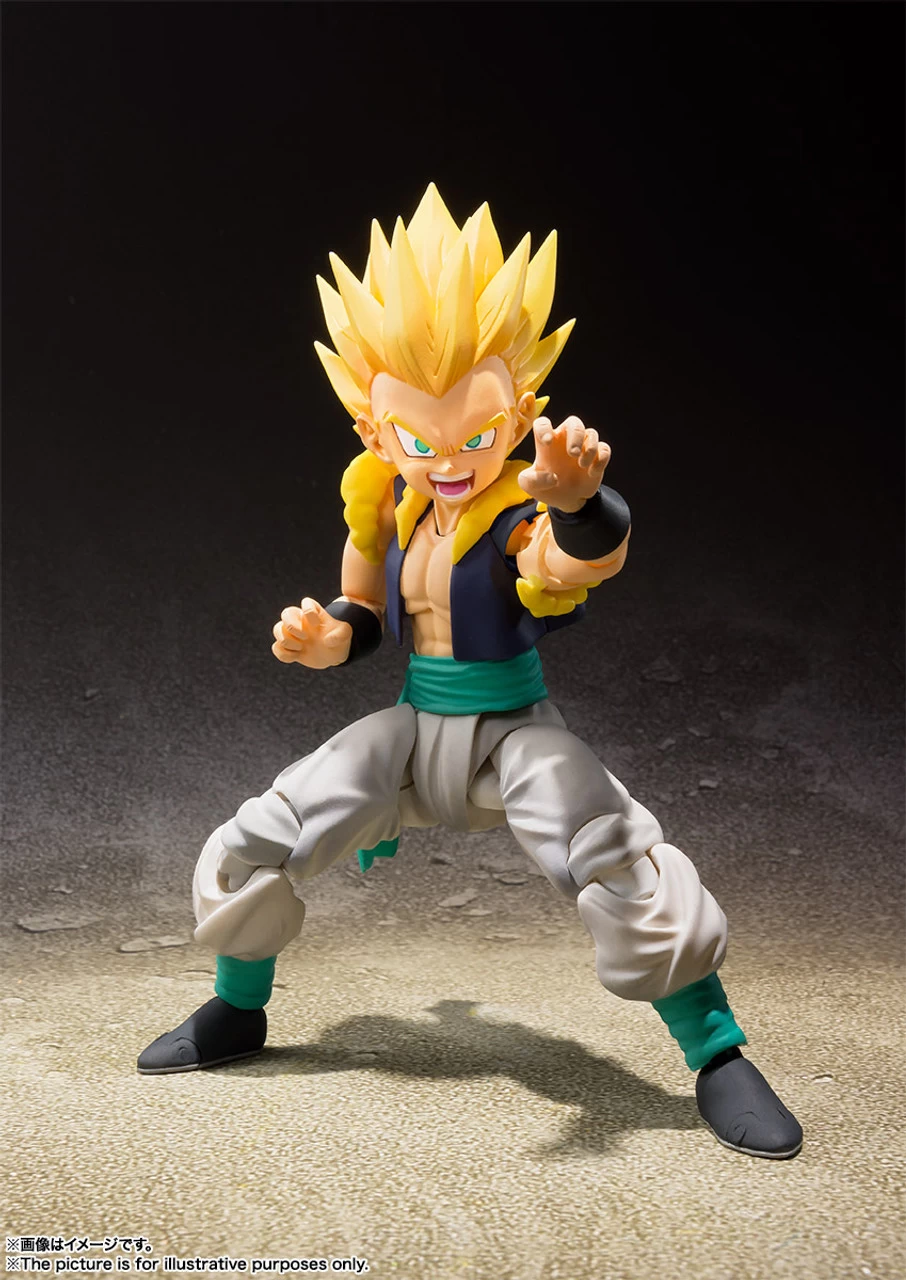 Bandai S.H.Figuarts Super Saiyan Gotenks Action Figure - Image 4