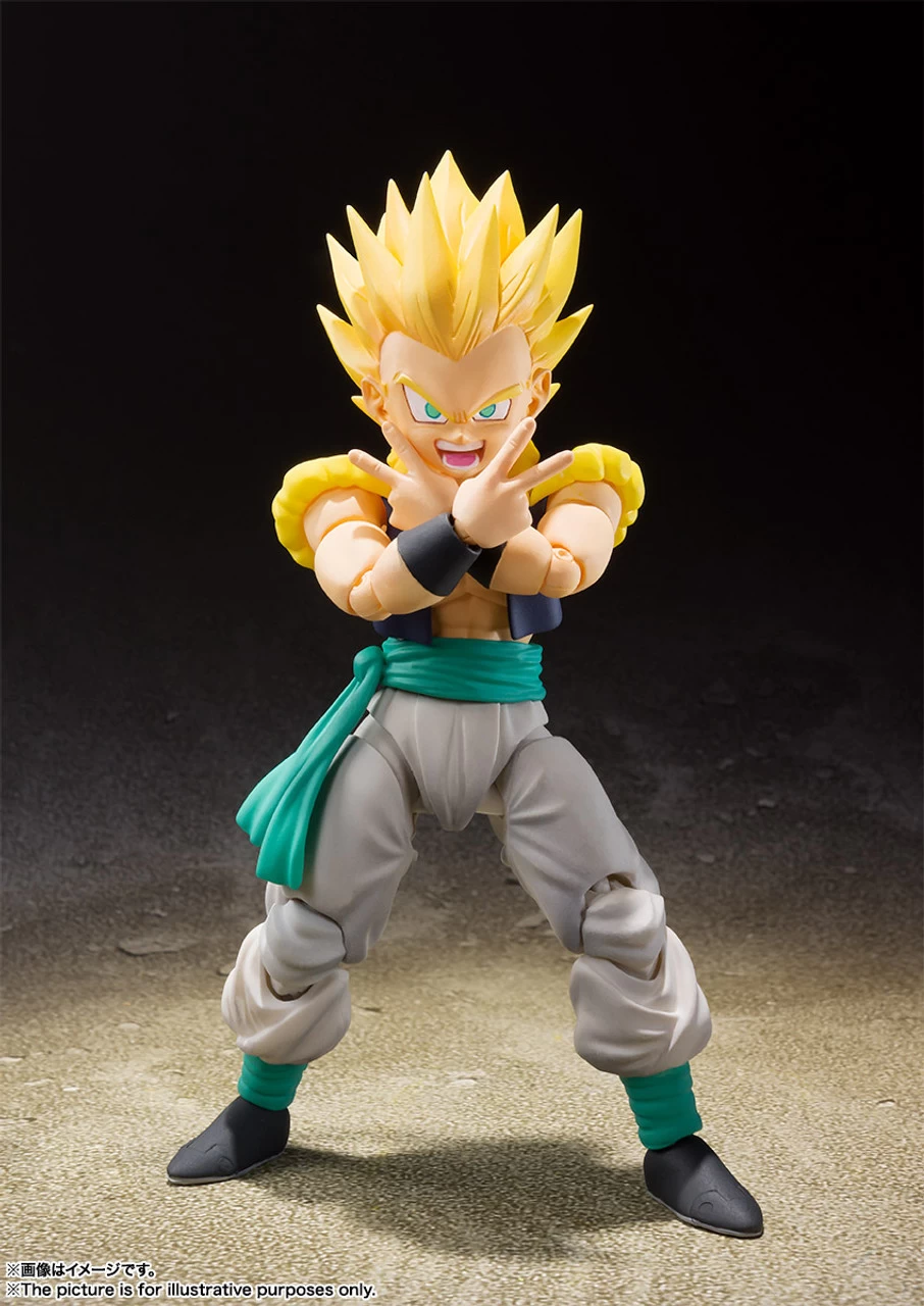 Bandai S.H.Figuarts Super Saiyan Gotenks Action Figure - Image 3