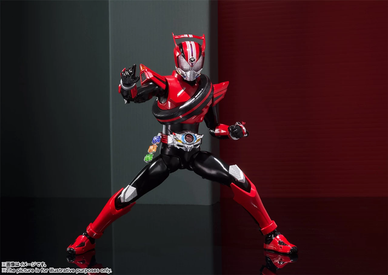 Bandai S.H.Figuarts Kamen Rider Drive Type Speed -20 Kamen Rider Kicks Ver.- Action Figure - Image 2