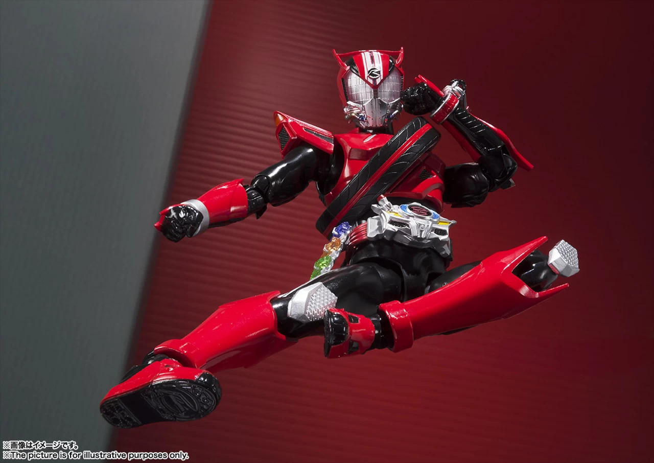 Bandai S.H.Figuarts Kamen Rider Drive Type Speed -20 Kamen Rider Kicks Ver.- Action Figure - Image 4