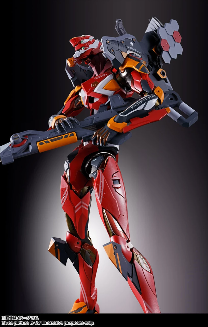 Bandai METAL BUILD Evangelion Unit-02 (Neon Genesis Evangelion) Action Figure - Image 3