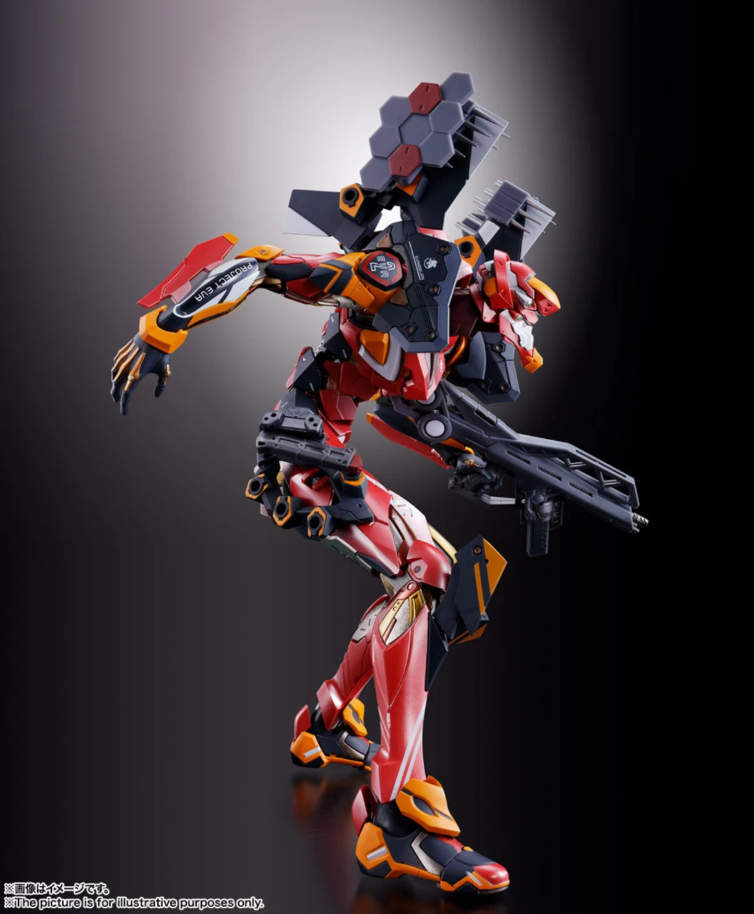 Bandai METAL BUILD Evangelion Unit-02 (Neon Genesis Evangelion) Action Figure - Image 6