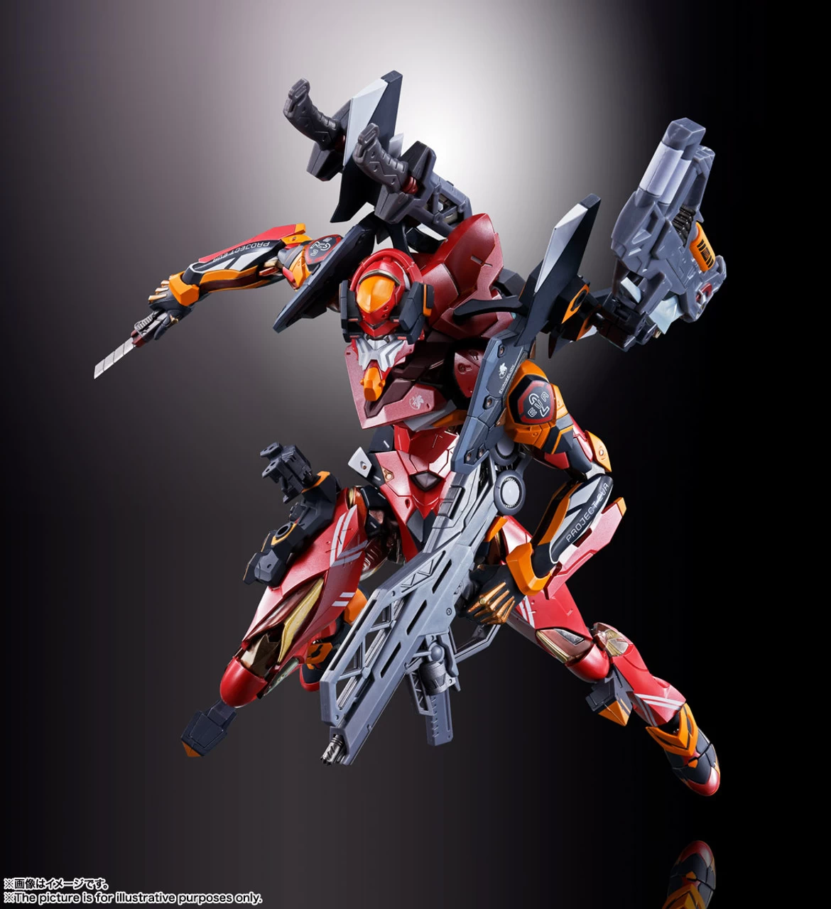 Bandai METAL BUILD Evangelion Unit-02 (Neon Genesis Evangelion) Action Figure - Image 7