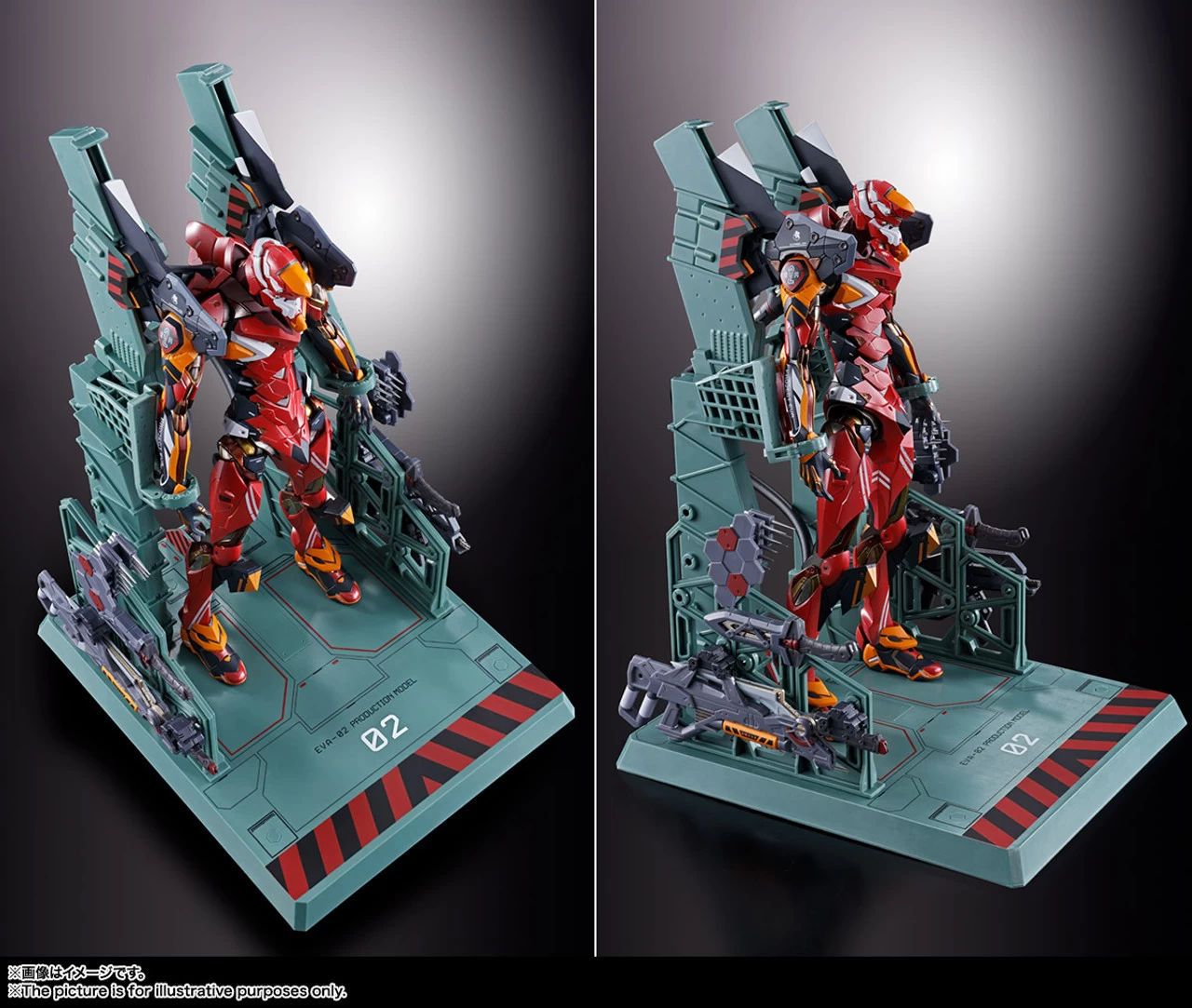 Bandai METAL BUILD Evangelion Unit-02 (Neon Genesis Evangelion) Action Figure - Image 16