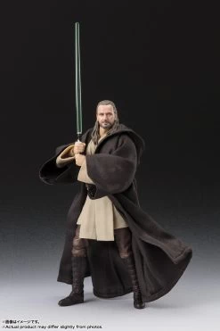 Bandai S.H.Figuarts Qui-Gon Jinn (Star Wars: The Phantom Menace) Action Figure