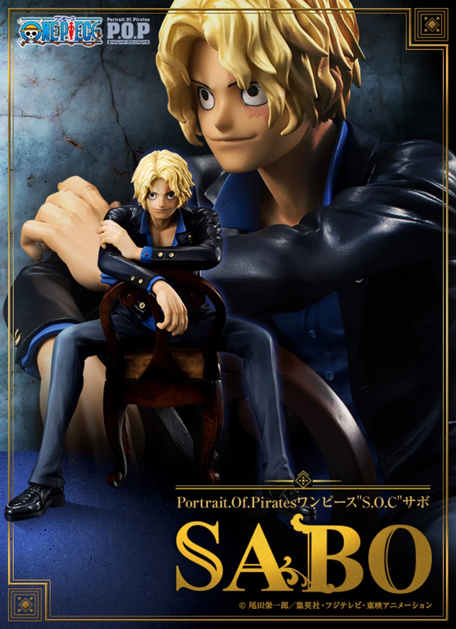 MegaHouse Portrait.Of.Pirates One Piece S.O.C Sabo 1/8 PVC Figure - Image 11