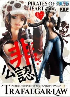 MegaHouse Portrait.Of.Pirates One Piece "I.R.O" Trafalgar Law 1/8 PVC Figure